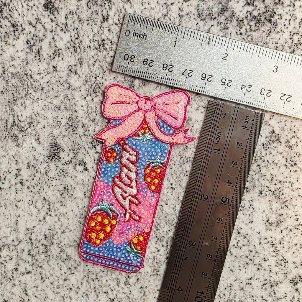 Strawberry Alani Can Iron On Patch