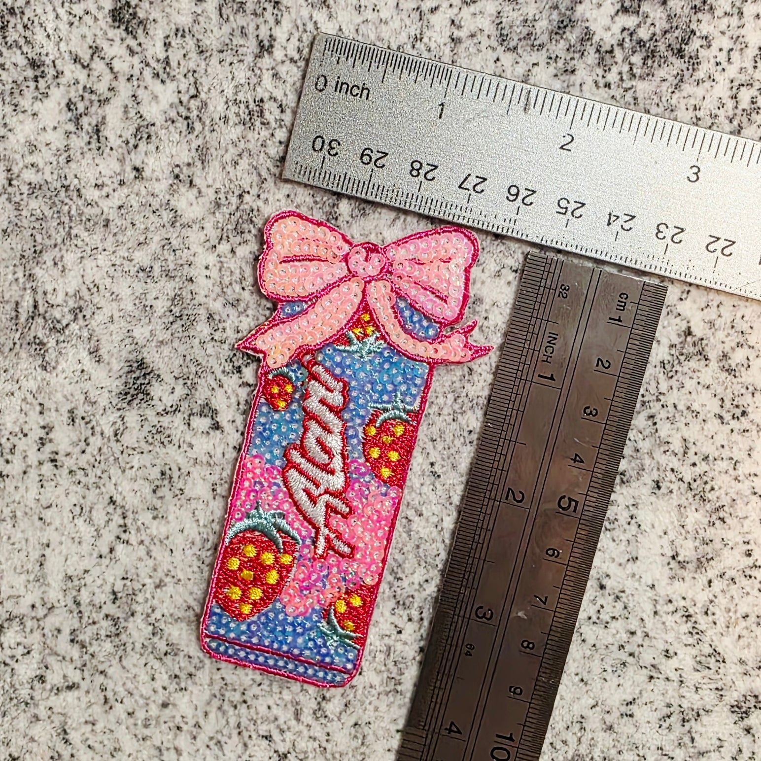 Strawberry Alani Can Iron On Patch