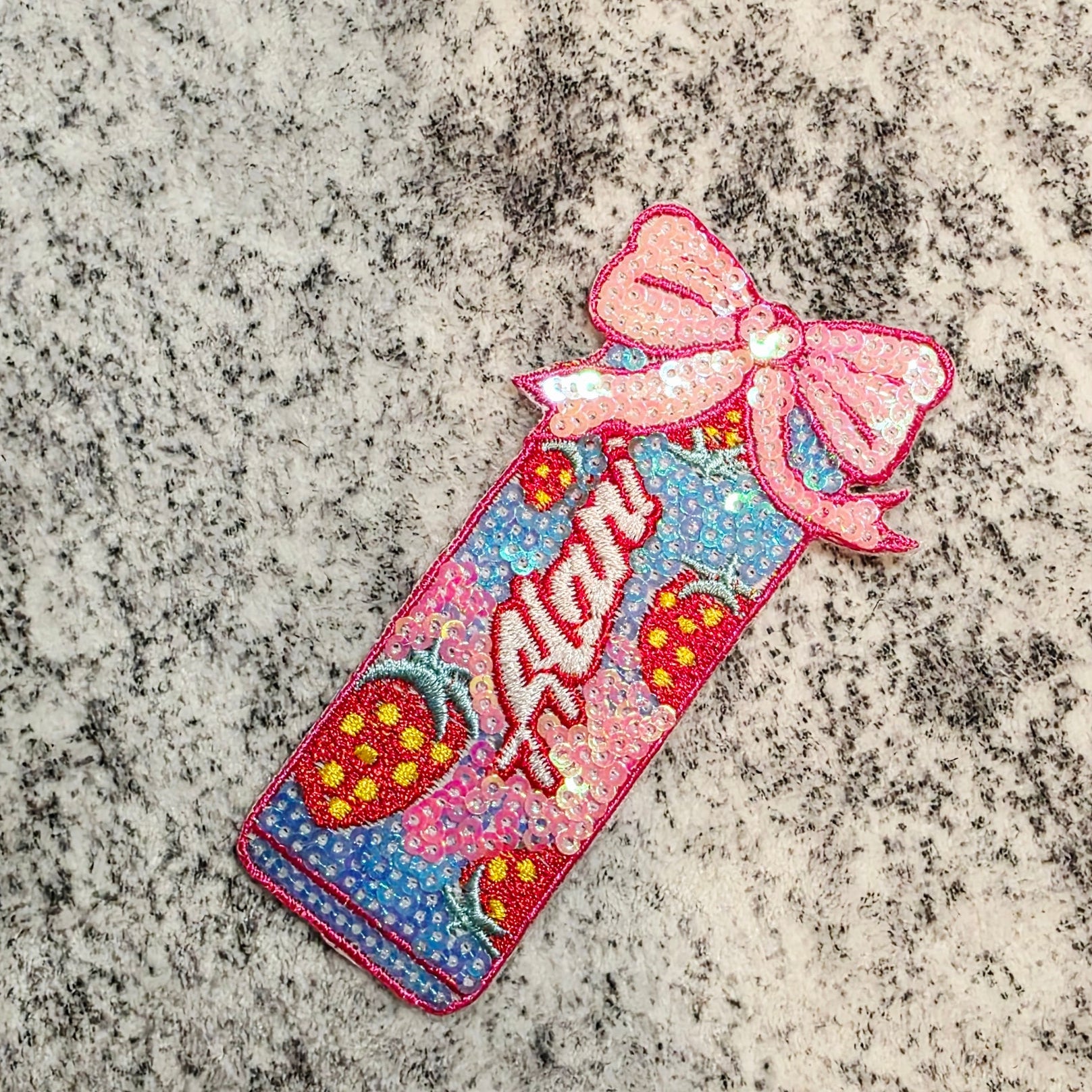 Strawberry Alani Can Iron On Patch