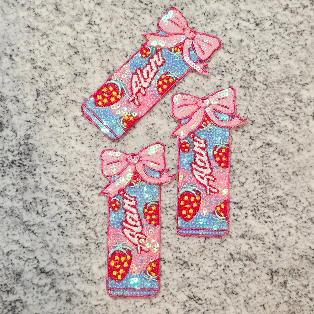 Strawberry Alani Can Iron On Patch