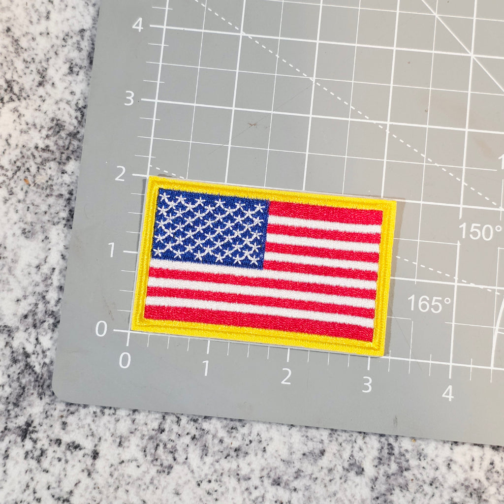 Flag Yellow Trim Patch
