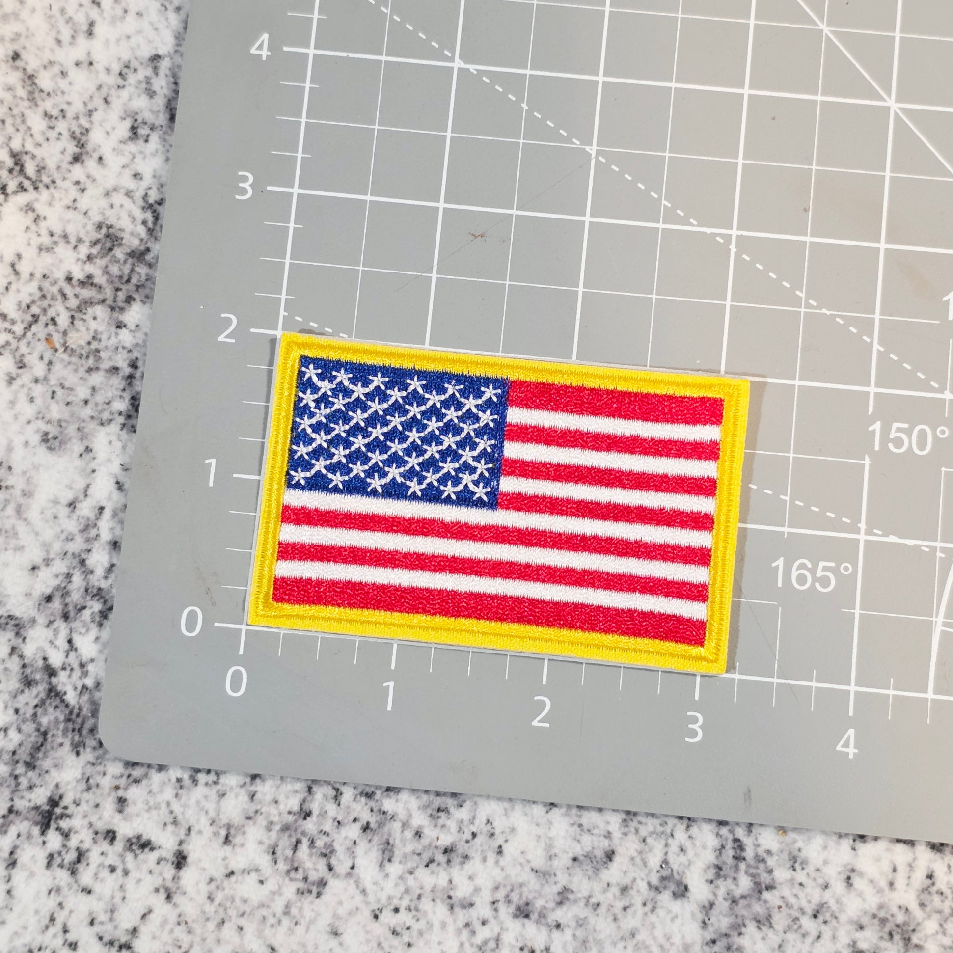 Flag Yellow Trim Patch