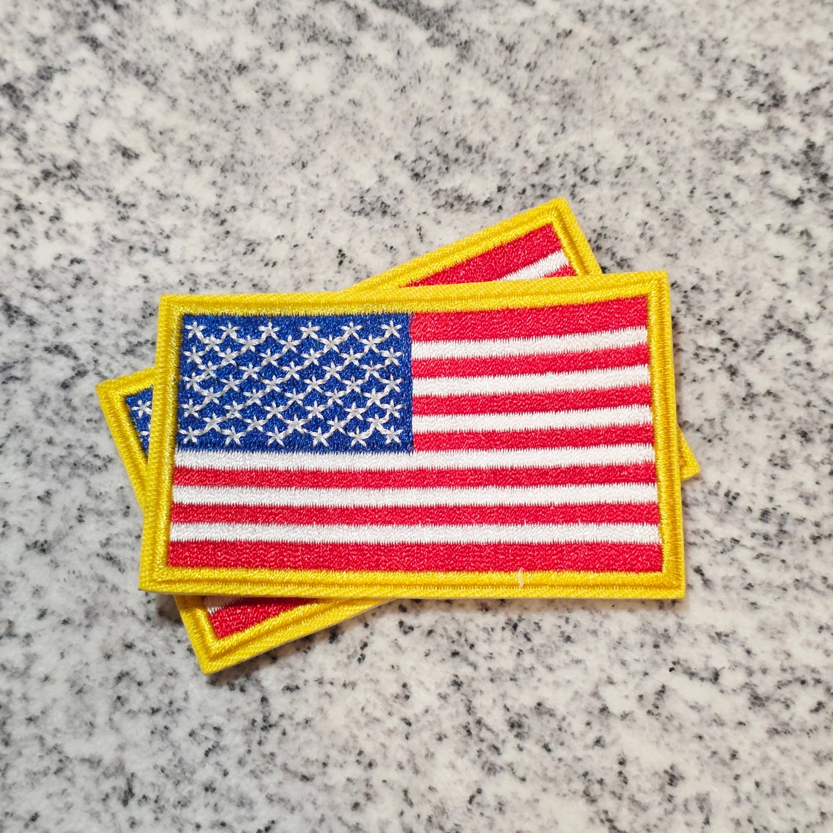 Flag Yellow Trim Patch