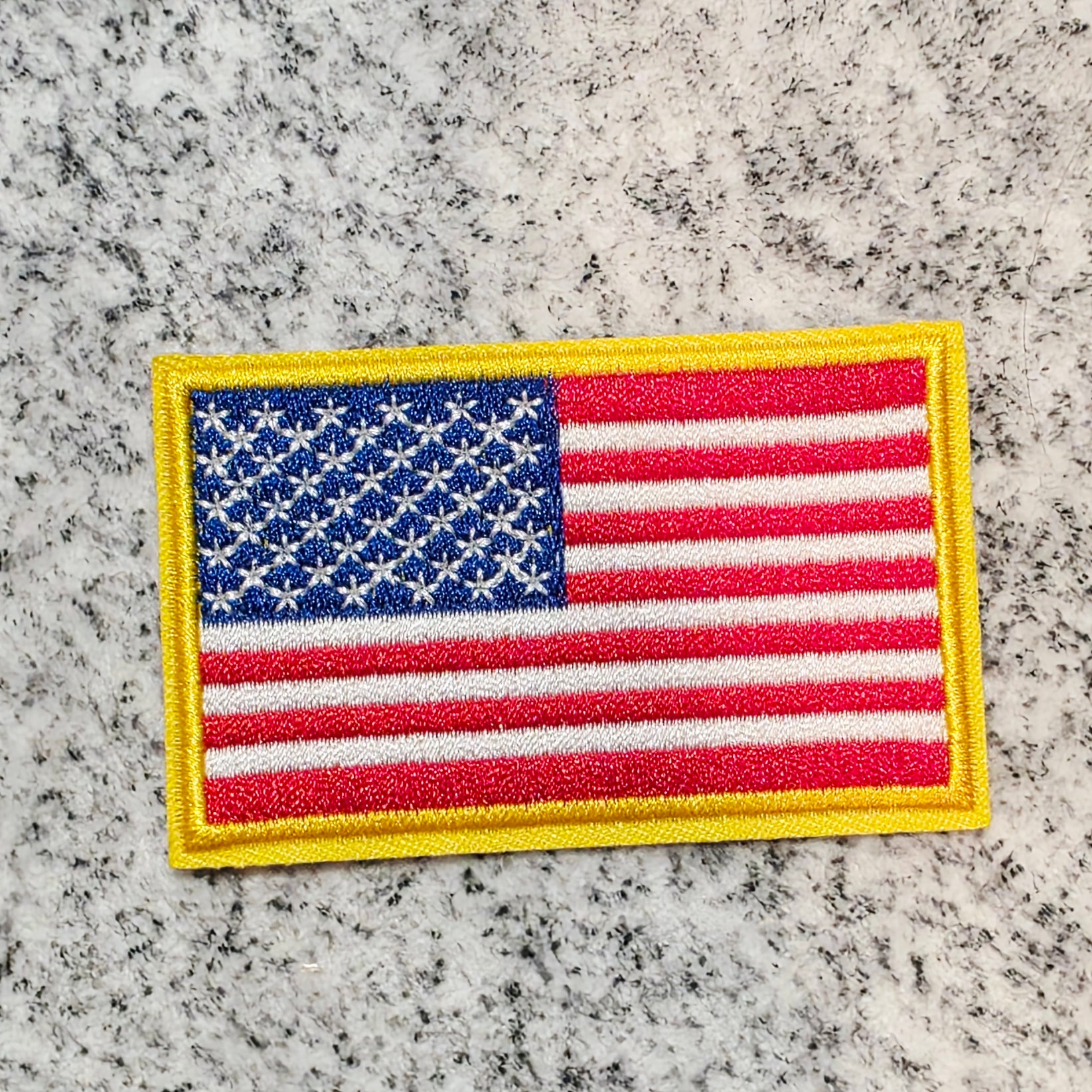 Flag Yellow Trim Patch