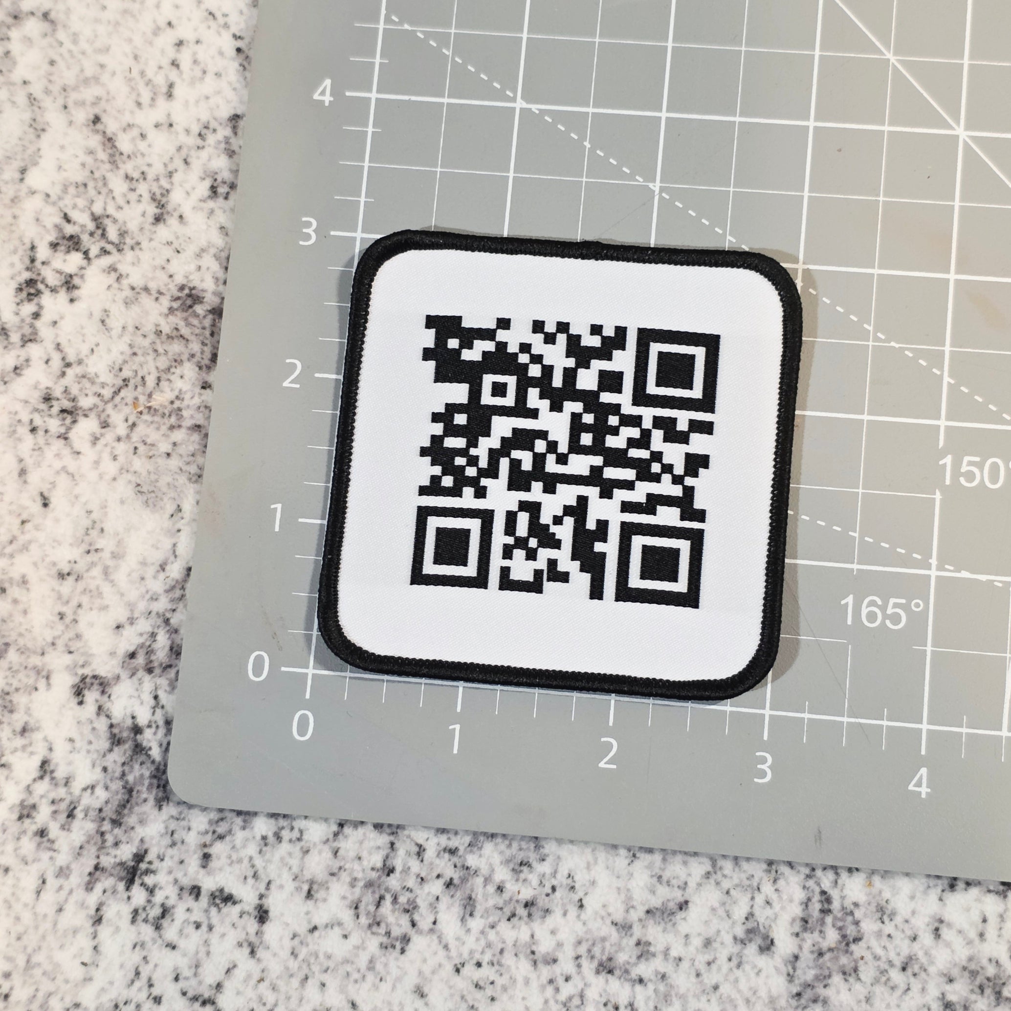QR Patch (Never Gonna Give You up)
