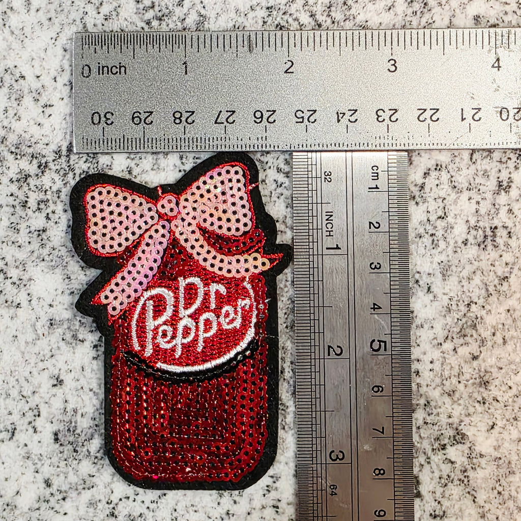 Dr Pepper Iron-On Patch