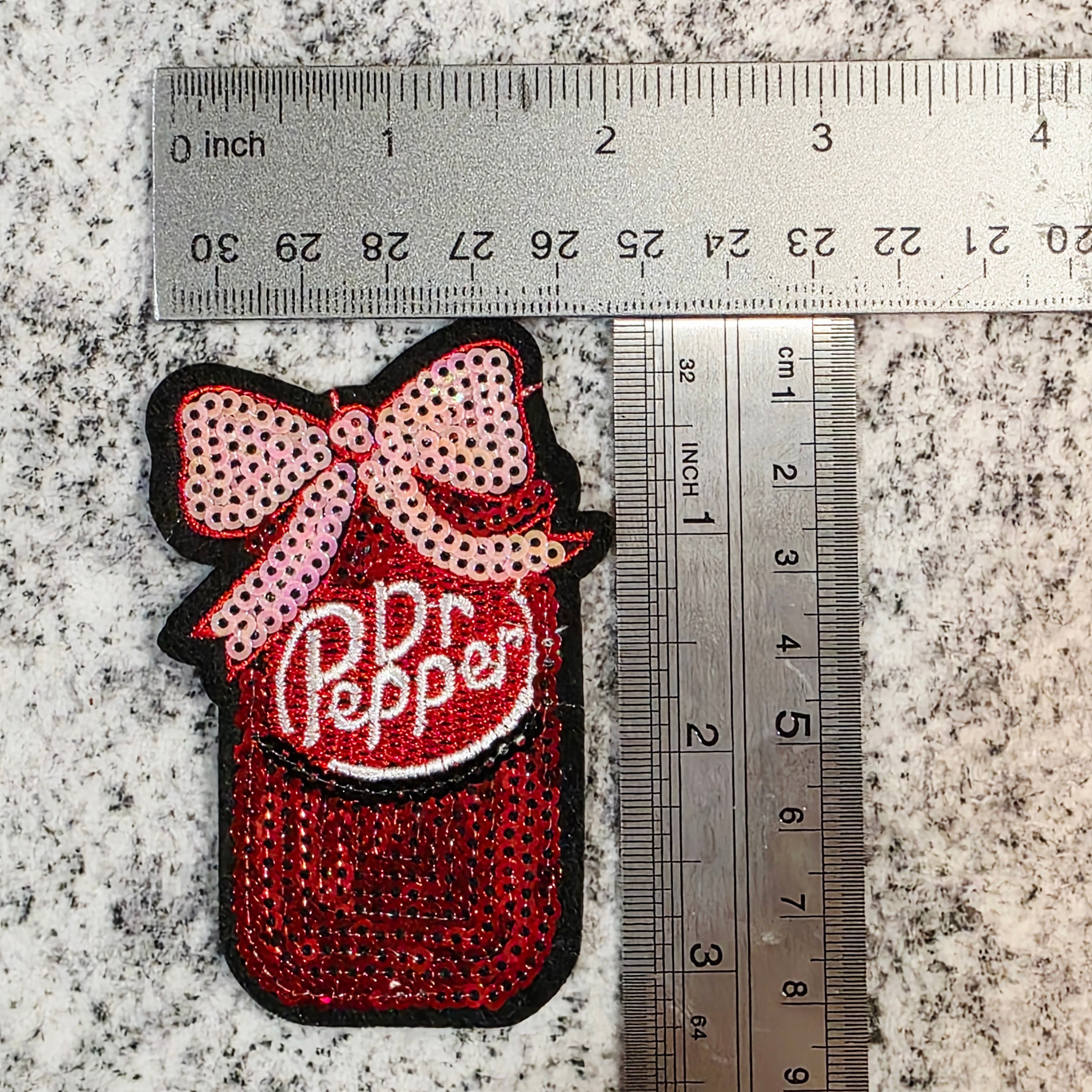 Dr Pepper Iron-On Patch