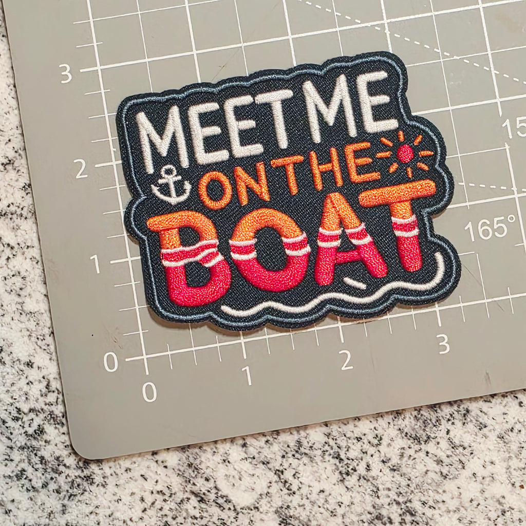 Meet Me On The Boat Patch