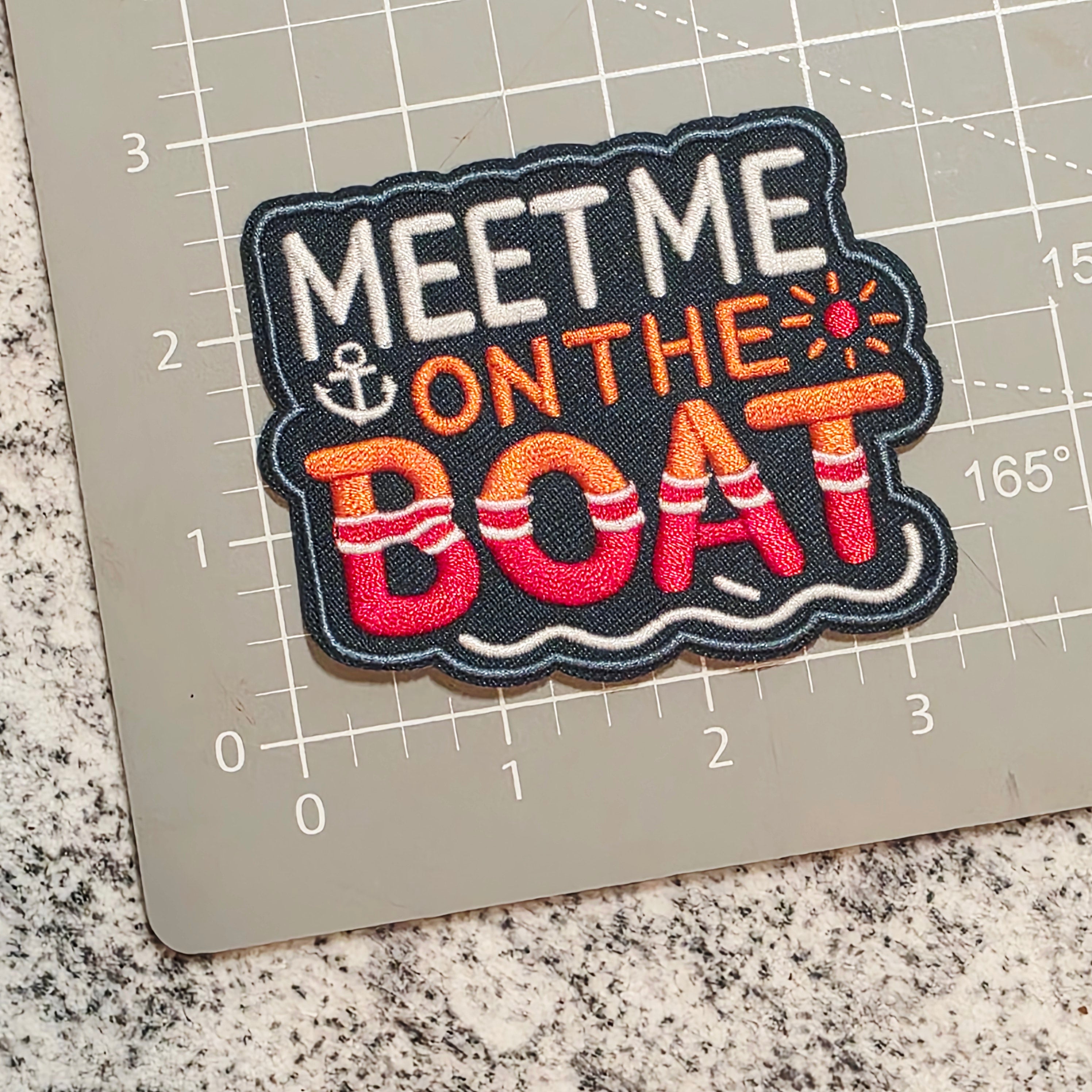 Meet Me On The Boat Patch