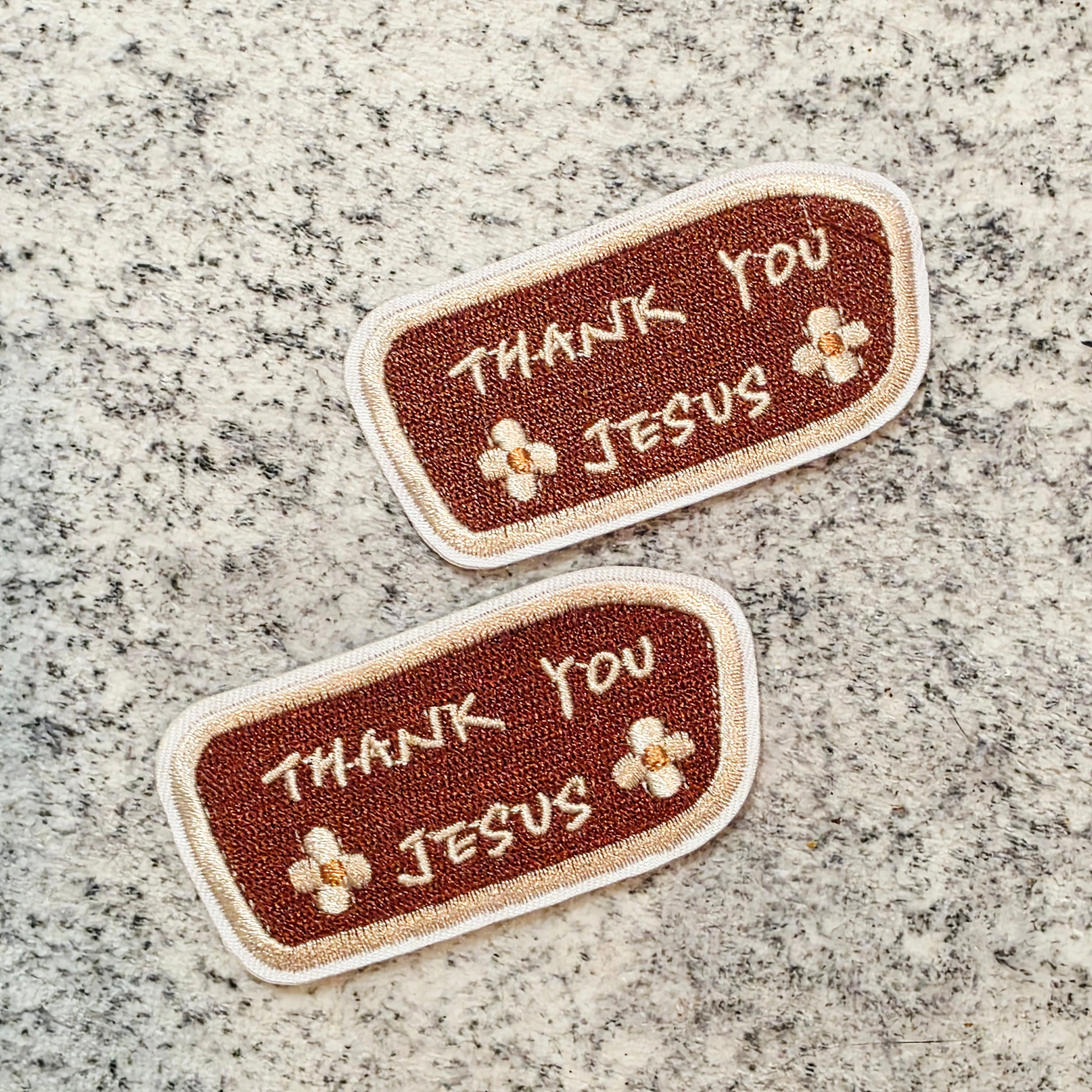 Thank You Jesus Patch