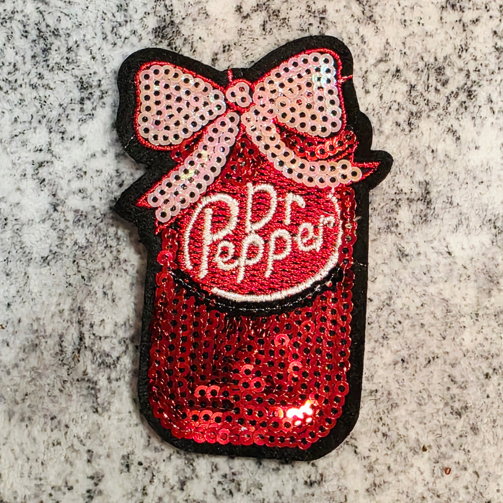 Dr Pepper Iron-On Patch