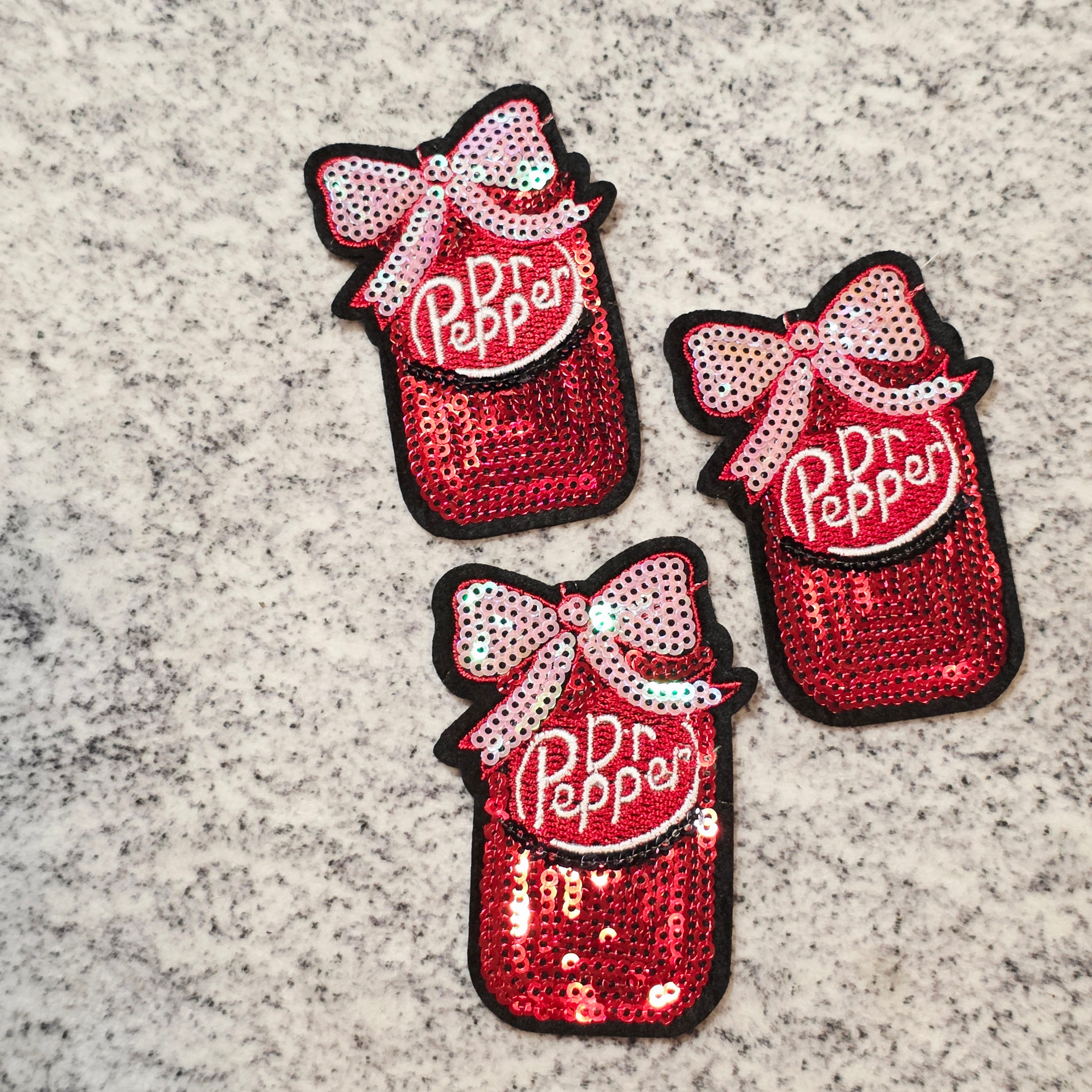 Dr Pepper Iron-On Patch
