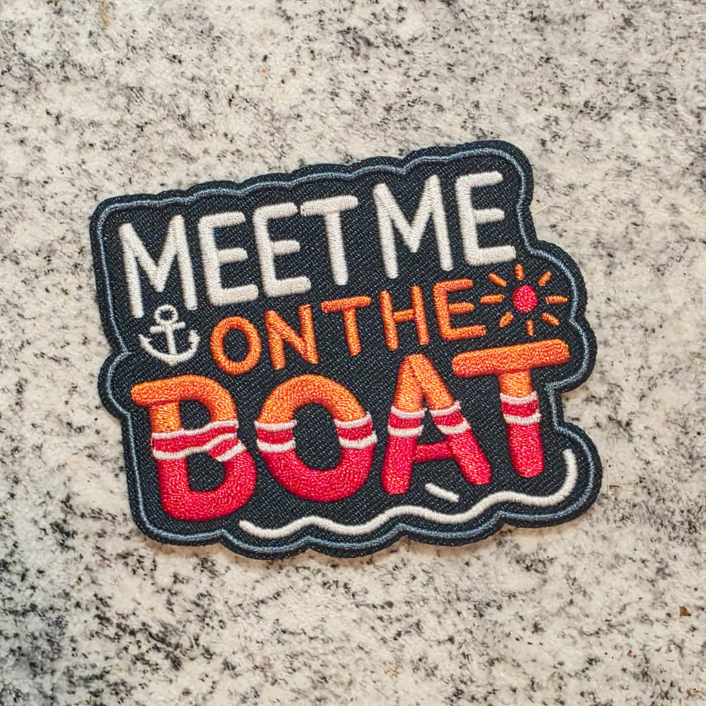 Meet Me On The Boat Patch